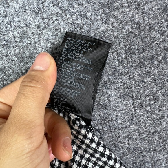 Urban Outfitters‎ Gingham Checkered Crop High Waist Pants Trousers - Size S - Picture 11 of 12